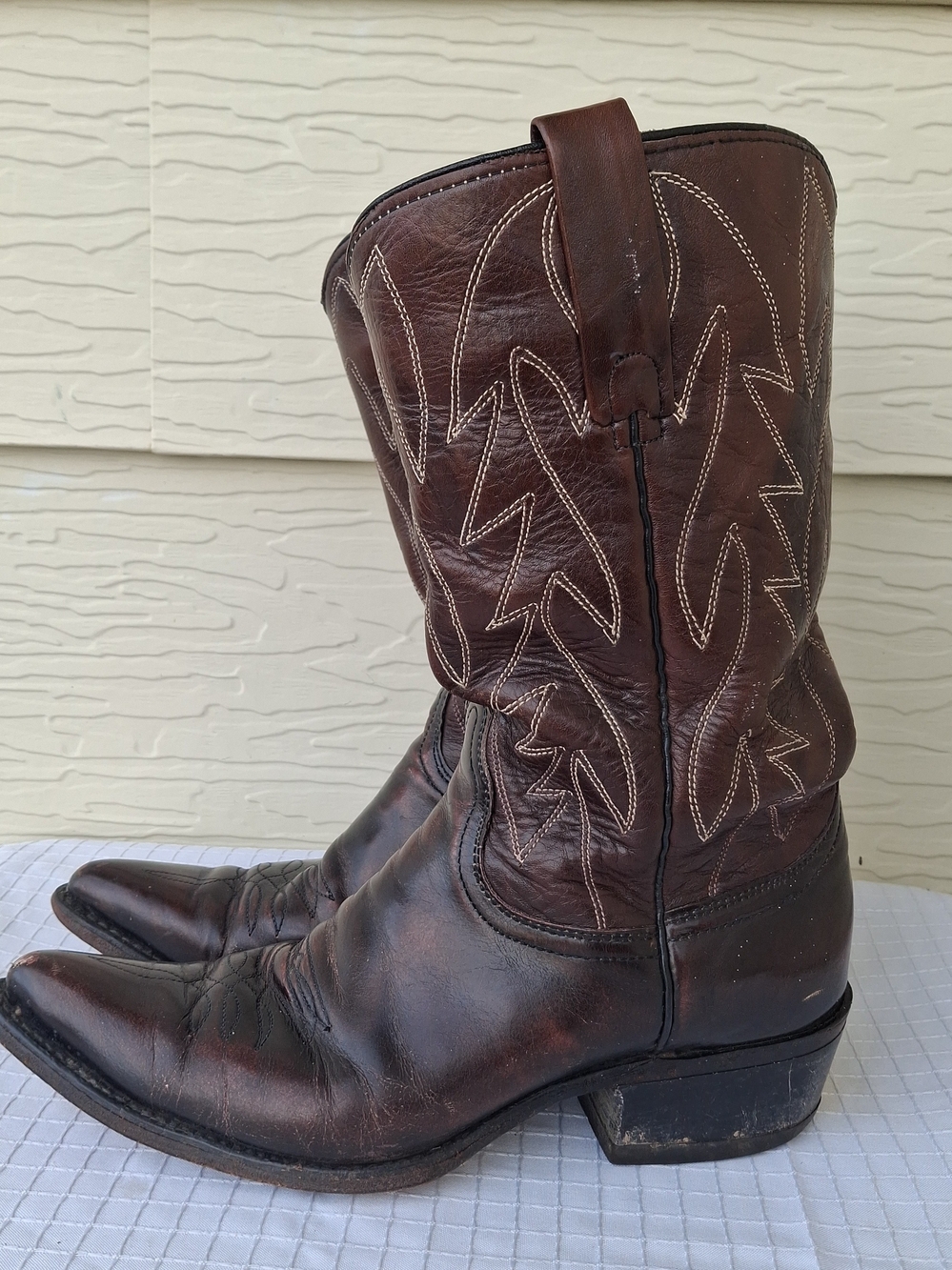 Men's Vintage " Durango" Cowboy Boots Sz US 8 D Made In USA